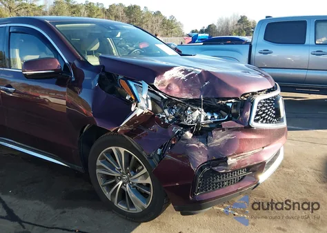 2017 Acura Mdx Technology Package z USA, uszkodzony, nr VIN 5FRYD3H5XHB004481